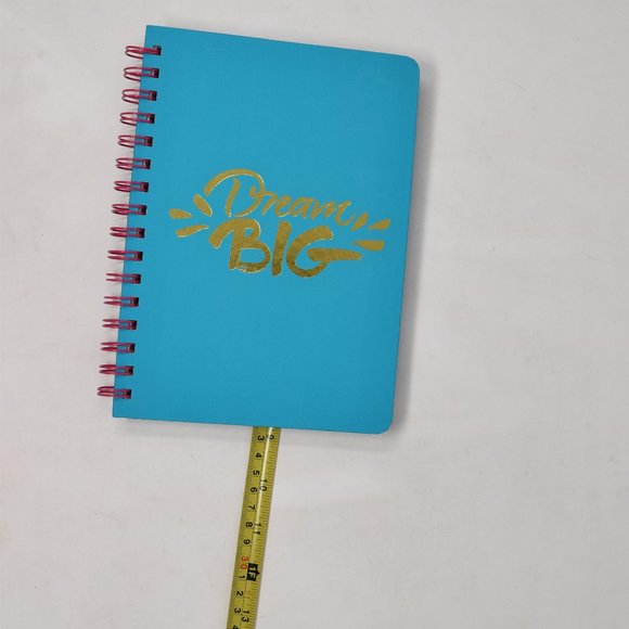 Dream Big Spiral Journal Hardcover Lined Pages Diary Back to School Notes Doodle - Picture 12 of 14